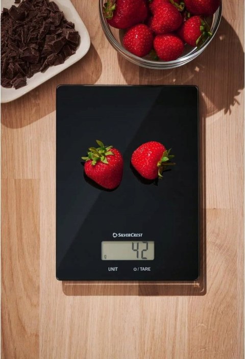 Waga kuchenna SilverCrest HG13651A czarny 5 kg