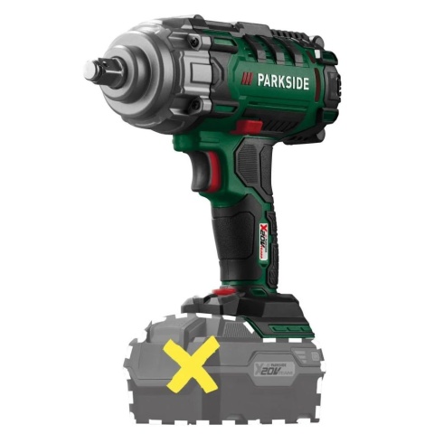 AKUMULATOROWY KLUCZ UDAROWY PARKSIDE PDSSA B2 20V 180 NM ZESTAW + WALIZKA