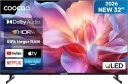 Coocaa Smart TV 32 QLED 32CTQH38Z HDR10 Dolby Audio Netflix WiFi Bluetooth