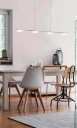 Lampa wisząca Eglo Cartama 4 -punkty światła zintegrowane źródło LED